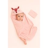 Kidaxi Bebek Yıkama Keseli Bornoz 85x90