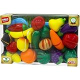 Kiddico Toys 41 Parça Kesilebilen Meyve Sebze Manav Seti