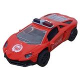 Kiddico Toys Çek Bırak Metal Araba Lamborgini Itfaiye