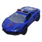 Kiddico Toys Çek Bırak Metal Araba Lamborgini Jandarma