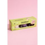 Kiddico Toys Childgen Play Dough Doğal Oyun Hamuru 3'lü Set Mor Beyaz Kahverengi 3X125GR - Premium Kavanoz