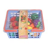 Kiddico Toys Kesilebilen Meyve ve Sebze Sepetli 42 Parça