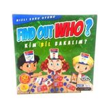 Kiddico Toys Kim Bil Bakalım Bilgi ve Zeka Oyunu(Find Out Who)