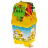 Kiddico Toys Mavi Büyük Boy Kale Kum Kovası Seti Deniz Plaj Oyuncakları - Çok Renkli - 1+ Yaş