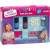 Kiddico Toys Miss Fashion Nail Art Makyaj Set