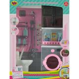 Kiddico Toys Oyuncak Banyo Seti Pembe