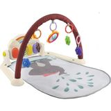 Kiddico Toys Piyanolu Gökkuşağı Oyun Halısı - Çok Renkli - 60 x 75 x 45 cm