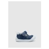 Kiddo Mavi Deri Erkek Çocuk Sneaker