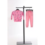 Kiddy Bo Minnie Baskılı Kız Çocuk Bisiklet Yaka Sweat Eşofman Takımı - 3 - 4 Yaş - 01P-Pembe