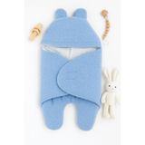 Kiddy Boo 0-12 Ay Aralığı Peluş Welsoft Kumaş Kundak Bebek Battaniye