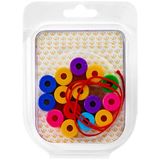 Kiddy Geometrik Boru Boncuk Plastik 12'li Asetat Kutu
