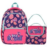 Kidessa 1269 Anatomik Sırt Yapılı Unisex Ilkokul Çantası - NKT01269-FUŞYA-TEK Ebat