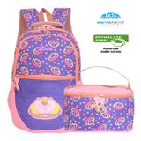 Kidessa 1302 Anatomik Sırtlı Yapılı Unisex Ilkokul Çantası - NKT01302-LILA-TEK Ebat
