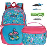 Kidessa 1302 Anatomik Sırtlı Yapılı Unisex Ilkokul Çantası - NKT01302-MAVI Pembe-Tek Ebat - Mavi - Pembe
