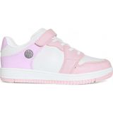 Kidessa 1608 Anatomik Tabanlı Unisex Çocuk ve Genç Sneakers Ayakkabı - NKT01608-beyaz pembe-26
