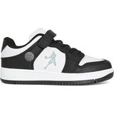 Kidessa 1608 Anatomik Tabanlı Unisex Çocuk ve Genç Sneakers Ayakkabı - NKT01608-SIYAH Beyaz-27 - Siyah - Beyaz