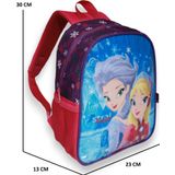 Kidessa 1666 Anatomik Sırtlı Yapılı Unisex Kreş ve Anaokul Çantası - NKT01666-MAVI-TEK Ebat
