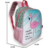 Kidessa 1666 Anatomik Sırtlı Yapılı Unisex Kreş ve Anaokul Çantası - NKT01666-SU Yeşili-Tek Ebat