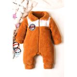 Kidex’s Baby Kışlık peluş welsoft tulum bebek tulum