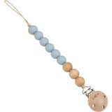 Kidful Boncuk Emzik Askısı - Dusty Blue (5 Adet)