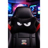 KidHug Gamer Peluş Koltuk Yastığı Lastikli Boyun Destek Yastığı, Araç & Oyuncu Koltuğu