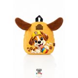 KidHug [İSİM YAZDIR] Köpek Baskılı Peluş Çocuk Çanta Çocuk Sırt Çantası 0+ Yaş