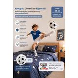 Kidhug Peluş Futbol Topu – Yumuşak Silikon Dolgulu Bebek - Yetişkin - Çocuk Oyuncak Topu | Sessiz, Hafif | 53 cm Çevre - Siyah - Beyaz