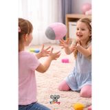 KidHug Yumuşak Peluş Amerikan Futbol Topu – Sessiz, Gürültüsüz Ev İçi Eğlence 45 CM ÇEVRE