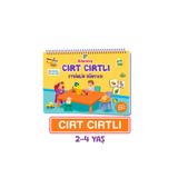 Kidonova Cırt Cırtlı Etkinlik Kitabım 2-4 Yaş, Montessori Ile Uyumlu, Okul Öncesi Eğitim