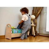 Kidoppo Montessori Pikler Kitaplık (Küçük Boy) - Çocuk Odası Için Ayaklı Kitaplık