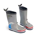 Kidorable Köpekbalığı Yağmur Çizmesi - Gri - 03C-Gri
