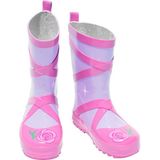 Kidorable Pembe Balerin Yağmur Çizmesi %100 Doğal Kauçuk Kız Çocuk İçin Su Geçirmez Tasarım