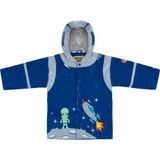 Kidorable Uzay Kahramanı Çocuk Yağmurluk - 6 Yaş - Gri - Mavi