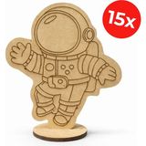 Kidose Eğitici Uzay Temalı Boyama Seti – Astronot - Çok Renkli