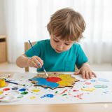 Kidose Mandala Aktivite Seti - Toplu Etkinlik Seti - Hazır Etkinlik Kiti - Ahşap Boyama - Çok Renkli