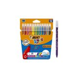 Kids 12 Li Keçeli Boya Kalemi+12 Li Plastidecor Silinebilir Mum Pastel Boya SET0220002727
