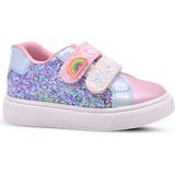 Kids A More Glitty Kız Çocuk Parlak Pullu Pembe Renk Günlük Ayakkabı