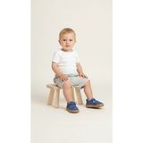 Kids A More Lore Unisex Kız ve Erkek Çocuk Hakiki Deri Barefoot Özellikli Koyu Mavi Günlük Ayakkabı