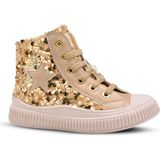 kids A more Magic Kız Çocuk Pullu ve Bağcıklı Altın Renk Sneaker