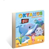 Kids Babies 3 Boyutlu Hareketli Kitap, Okyanus Minikler Okul Gezisinde Hareketli Pop-Up Kitap
