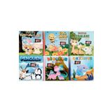 Kids Babies 3 Boyutlu Hareketli Kitaplar 6 Lı Set Pop-up Kitaplar