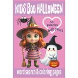 Kids BOO Halloween Word Search and Coloring Pages: Halloween word puzzle book made just for kids ages 6-10 | Fun activities for the younger crowd, nothing scary here!