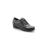 Kids Club Shoes Berfilla Fermuarlı Oxford Klasik Kadın Ayakkabı SİYAH