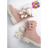 Kids Club Shoes Perla Hayvan Figürlü Ortopedik Kaymaz Taban Unisex Çocuk Bot