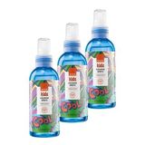 Kids Cool Çocuklar İçin Meyve Kokulu Parfüm Sprey 150 Ml. Üçlü Set
