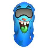 Kids Funny Balaklava, Su İtici özellikli(DWR) Baskılı Snowboard, Kayak, Motosiklet, Bisiklet Kar Maskesi (MASMC001, Tek Beden)