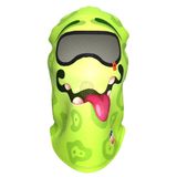 Kids Funny Balaklava, Su İtici özellikli(DWR) Baskılı Snowboard, Kayak, Motosiklet, Bisiklet Kar Maskesi (MASMC002, Tek Beden)