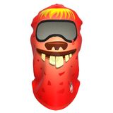 Kids Funny Balaklava, Su İtici özellikli(DWR) Baskılı Snowboard, Kayak, Motosiklet, Bisiklet Kar Maskesi (MASMC006, Tek Beden)