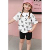 Kids kız çocuk alt üst yazlık şortlu Takımı (1 BÜYÜK BEDEN ALINIZ) RR