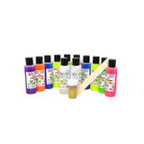 Kids Like Slime Yapım Seti 10 Renk 70ml Slime Jeli 2 Adet 70 ml Sıvı Borak - Sim Hediyeli